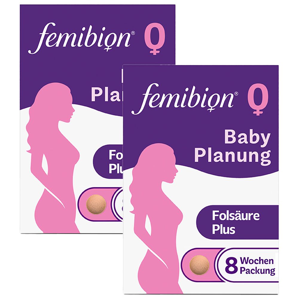 2x Femibion 0 Babyplanung Tabletten 2x56 St