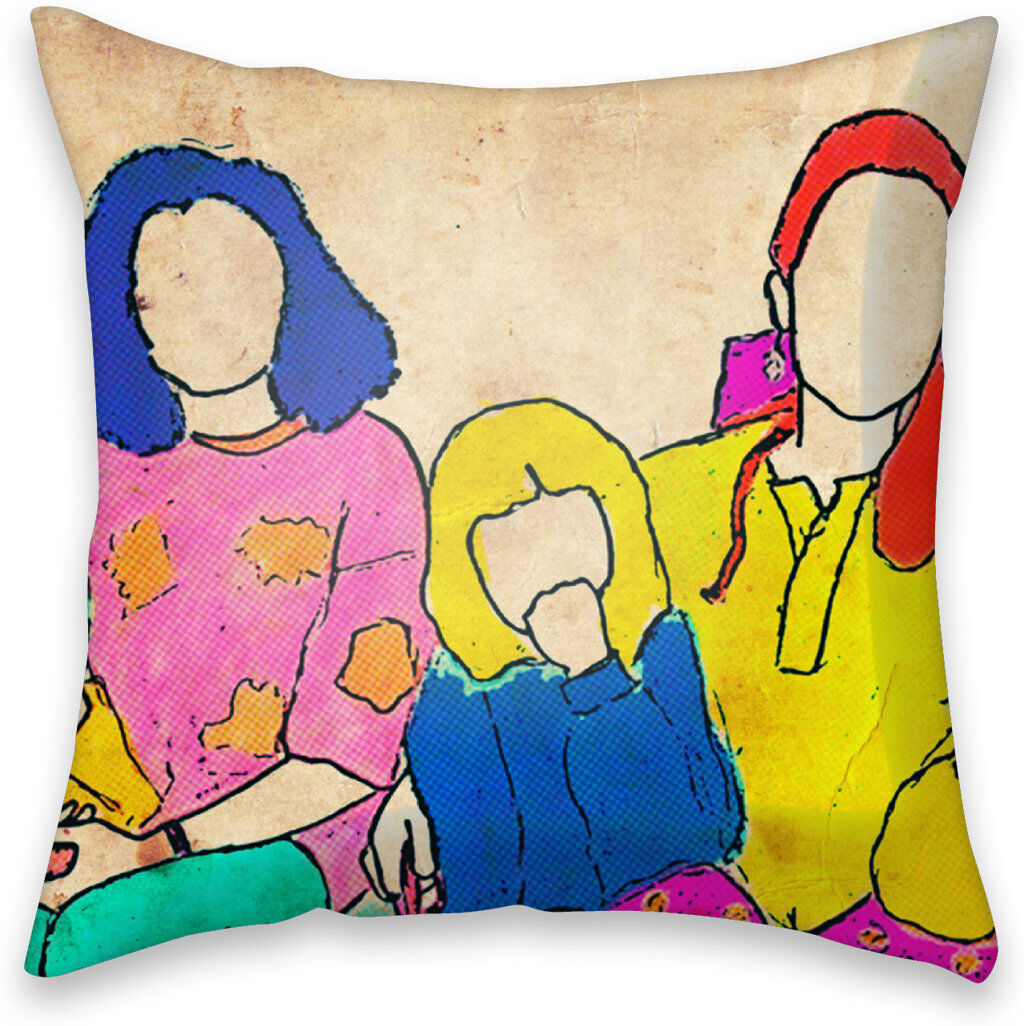 Ebern Designs Delmar Square Cushion Cover 60 x 60cm
