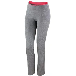 Spiro, Damen, Sporthose, Women's Fitness Trousers (S), Grau, Mehrfarbig
