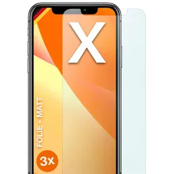 moex FlexProtect iPhone X Schutzfolie Matt