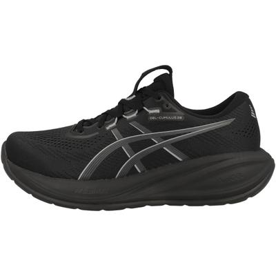 Laufschuh ASICS "Asics Gel-Cumulus 28 Laufschuhe Herren Schuhe", Herren, Gr. 45, schwarz, Textil, Schuhe Laufschuh, Zuglasche an der Ferse