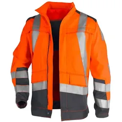 Multinorm Bundjacke "PSA SAFETY X7" - 56 - warnorange/anthrazit
