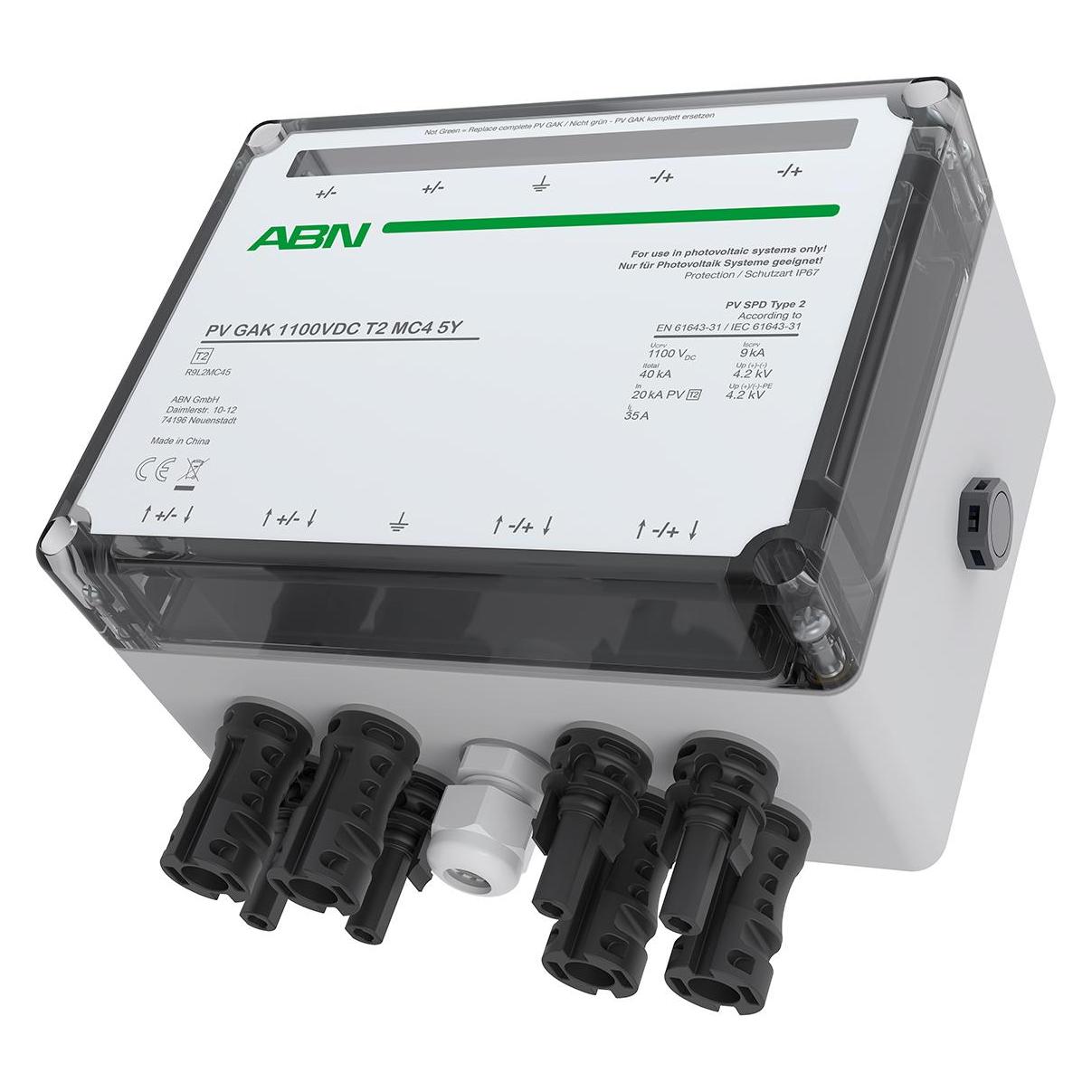 ABN PV-Generator-Anschlusskasten (Solaranlage Montagematerial, Solarstecker) (R9L2MC45)