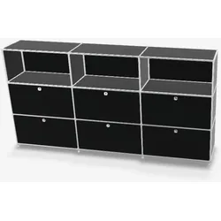 Viasit System4 - schwarz, Rahmenfarbe chrom, Material: Metall