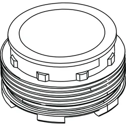 Ideal Standard Luftsprudler A962058NU Cache Cascasde M24X1