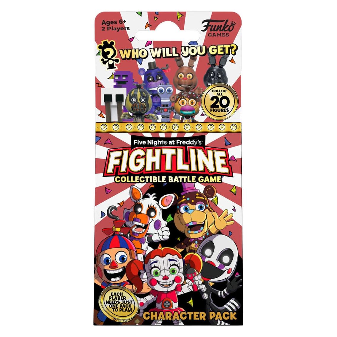 Funko Five Nights at Freddy's Collectable Battle Game Kartenspiel-Erweiterungs Pack Fightline (FK932704)