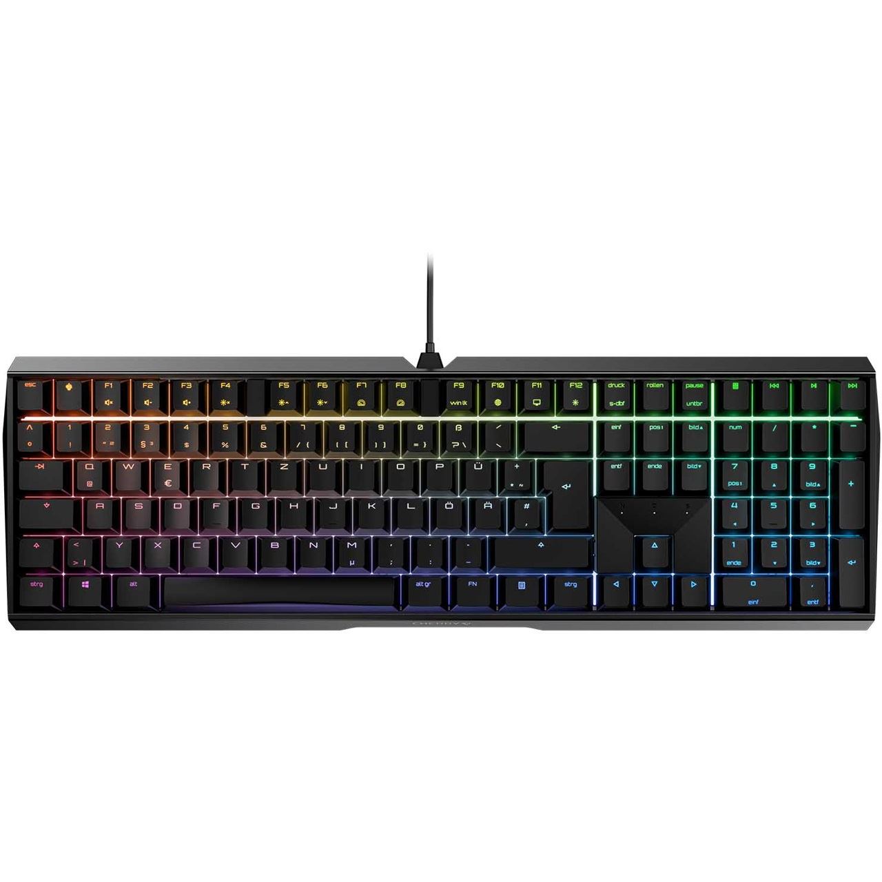 CHERRY MX Board 3.0 S CHERRY MX RGB Silent Red USB Deutsch schwarz (kabelgebunden)