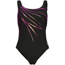 W ARENA SWIMSUIT LILI SQUARED BACK BLACK - 44