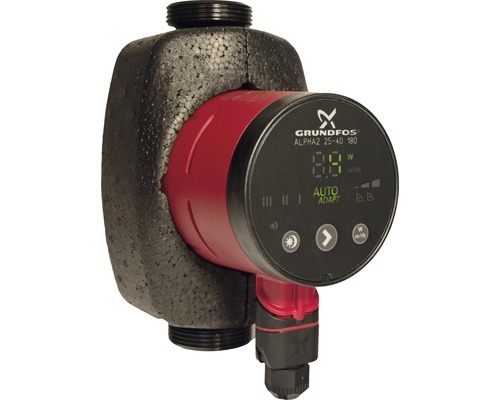 Die Grundfos Alpha II 25-40 Pumpe