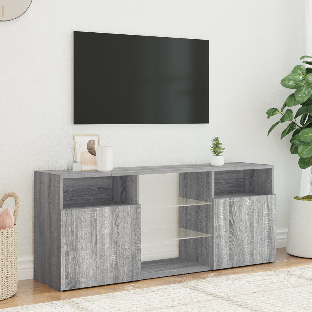 17 Stories Kindra TV Stand for TVs up to 50" Grey 50"