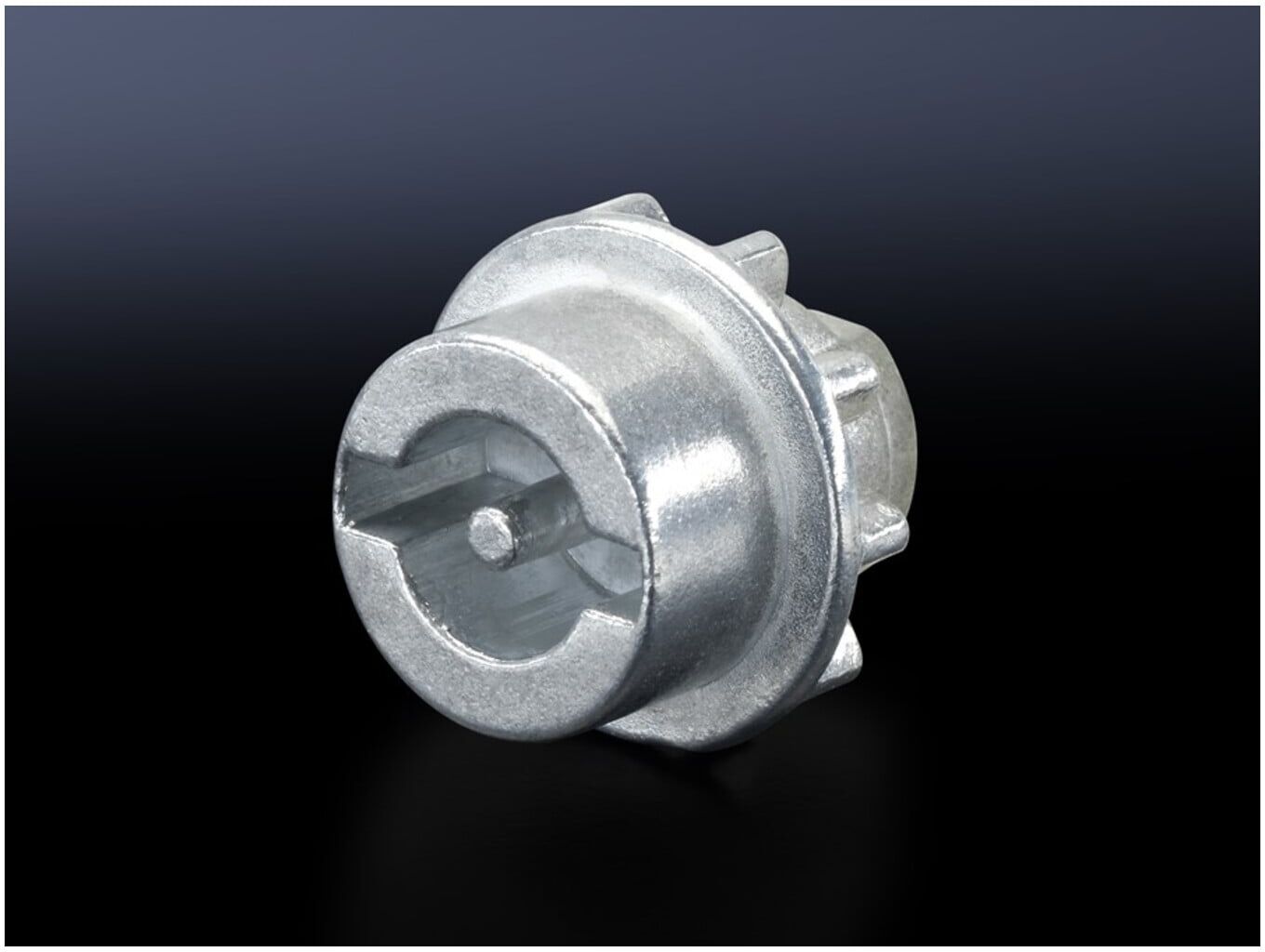 Rittal Verschlußeinsatz Doppeltbart TS 8611.160 3mm Zink-Druckguss (8611160)
