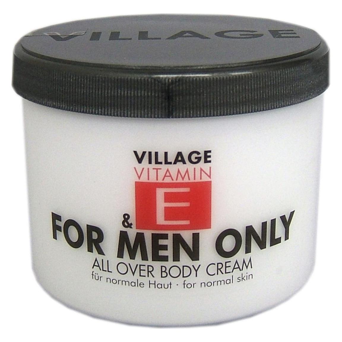 Village Vitamin E Bodycream For men only (Körpercreme, 500 ml) (21506935)