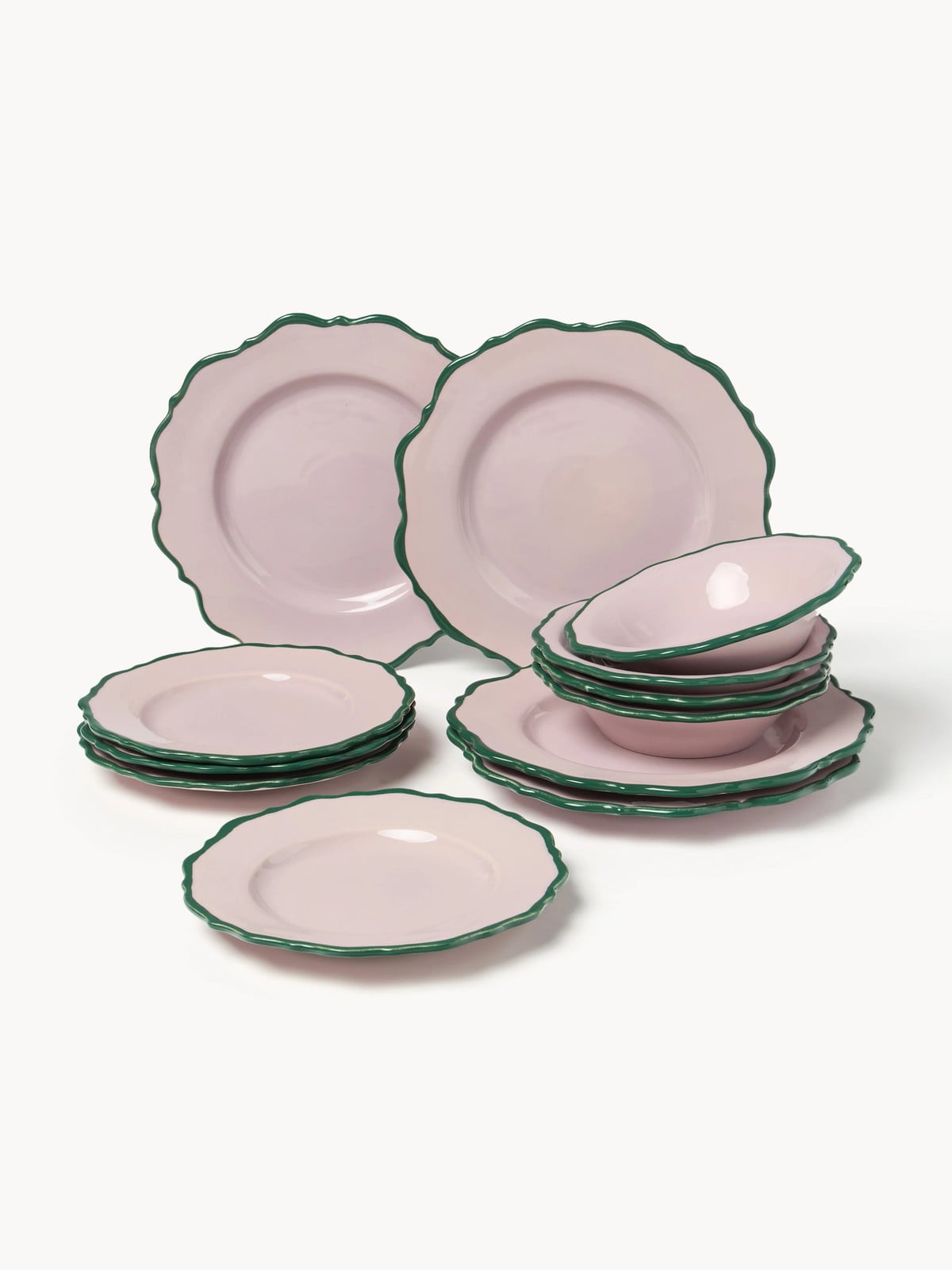Westwing Collection Serviesset Crumble, 12-delig, 4 personen