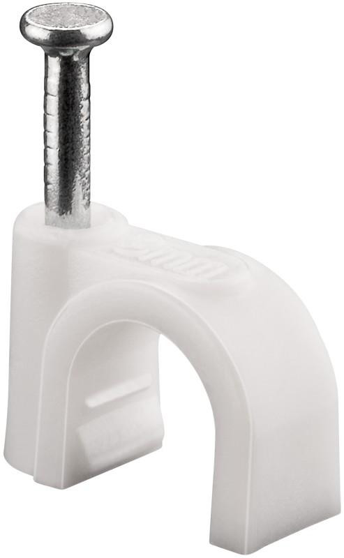 Goobay Kabelschellen wit 8 mm (100 stuks)