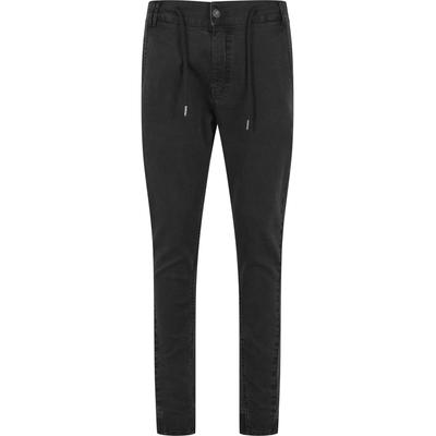 Bequeme Jeans URBAN CLASSICS "Urban Classics Antifit Denim", Herren, Gr. 33, Normalgrößen, schwarz (schwarzwashed), 98% Baumwolle, 2% Elasthan, unifarben, Jeans