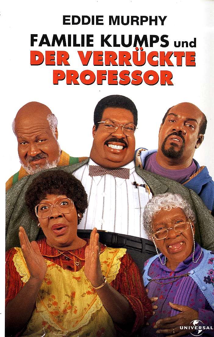 Peter Segal - Familie Klumps und der verrückte Professor [VHS] - Preis vom 08.10.2026 07:26:42 h