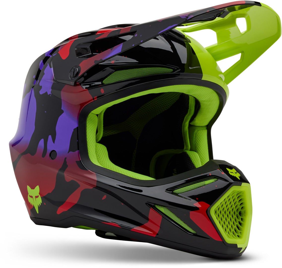 FOX V3 Throttle MIPS Motocross Helm 32998-130-2X