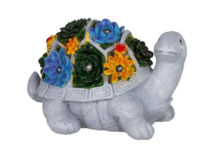 LED Solar Gartenleuchte Schildkröte