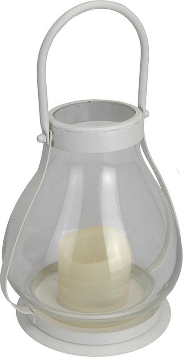 Lantaarn met LED-kaars