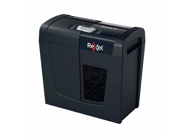 Rexel Aktenvernichter Secure X6 Aktenvernichter – Aktenvernichter/Schredder – schwarz