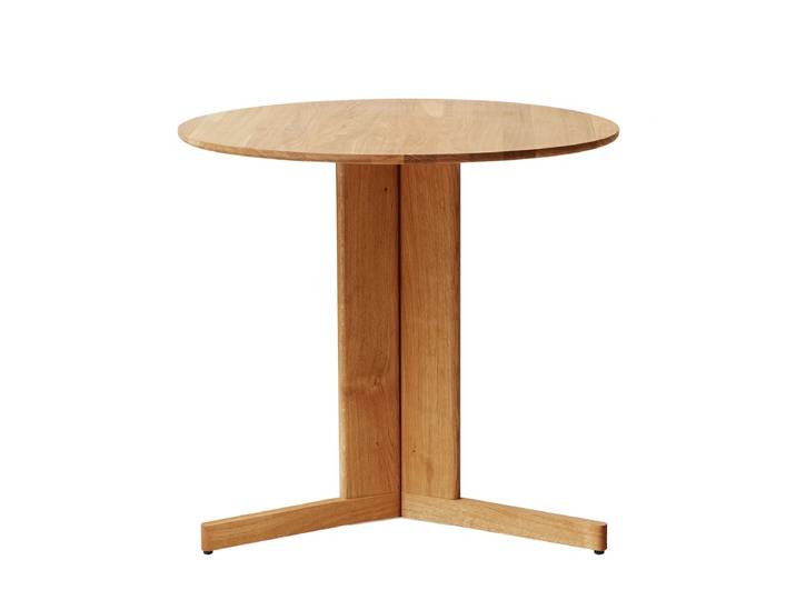 Form & Refine - Trefoil Tisch, Ø 75 cm, Eiche