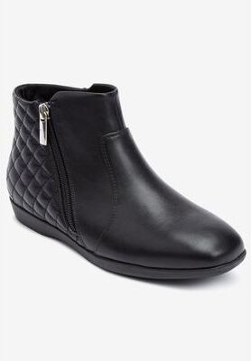 Women's The Ceil Bootie by Comfortview in Black (Size 8 M)
