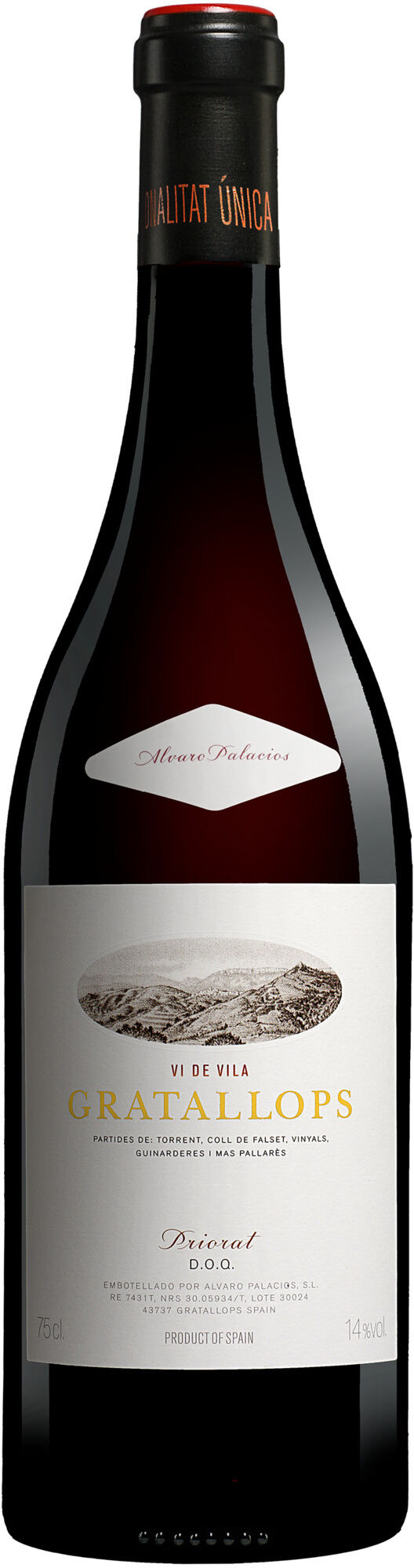 Álvaro Palacios Palacios Priorat »Gratallops Vi de Vila« 2023 14.5% Vol. Rotwein Trocken aus Spanien