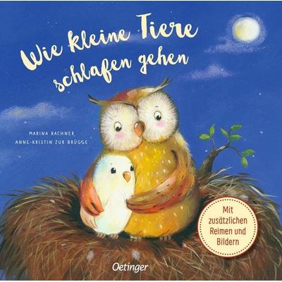 Wie kleine Tiere schlafen gehen. Mein Bilderbuch, Gebundene Ausgabe von Anne-Kristin zur Brügge, Verlag Friedrich Oetinger GmbH, 978-3-7512-0086-8