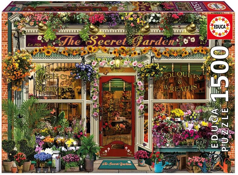 Puzzle 1500 pcs Le jardin secret - Educa