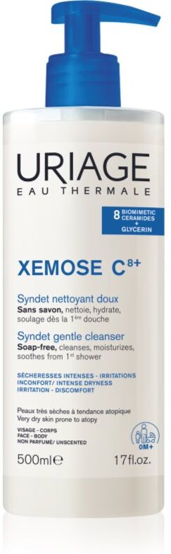 Uriage Xemose C8+ Syndet Gentle Cleanser Reiniger für trockene bis atopische Haut 500 ml