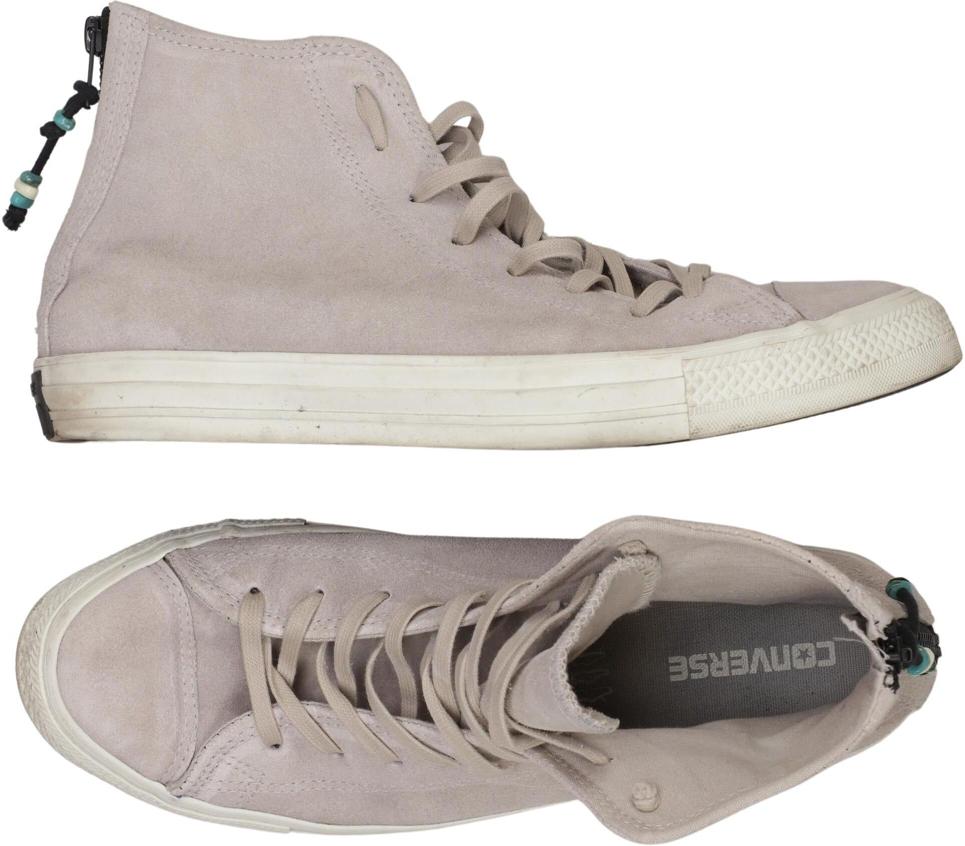Converse Herren Sneaker, Beige, Gr. EU 42.5, Leder - Second Hand
