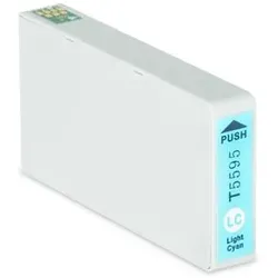 Alternativ-Tinte für Epson C13T55954010 Helles Cyan
