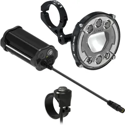 Lezyne Mega HB StVZO P2600 Loaded Kit, weißes Licht mattschwarz, Y18