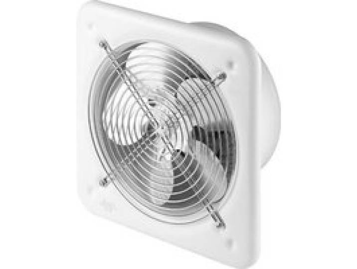 Ventilateur extracteur mural - Industro - 250mm - Blanc - 230VAC - Échange dair rapide