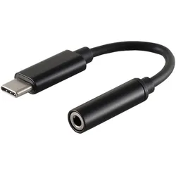 Audio Adapter USB C digital schwarz
