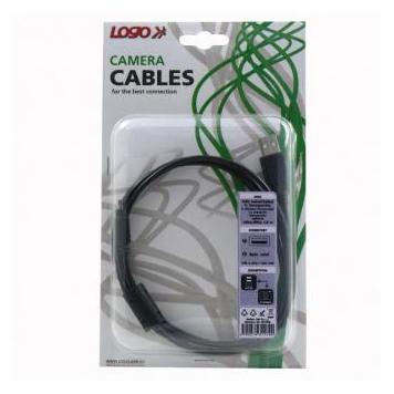 Logo 2.0, A-8pin, M/M, 1,8m, MINOLTA auf Blister (1.80 m, USB 2.0) (31179)