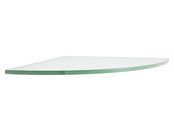 Regalboden Glassline Corner Klarglas 0.8 × 30 × 30 cm