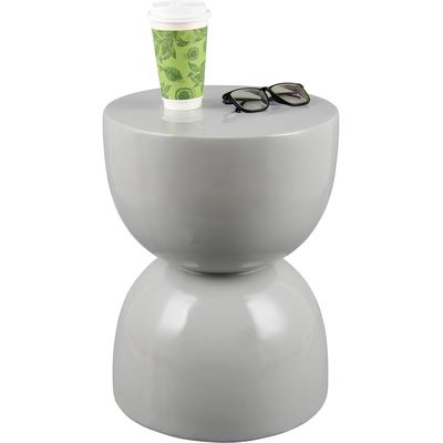 Beistelltisch MIRRORS AND MORE "GUARA", grau, B:38cm H:51cm, Tische, Beistelltisch