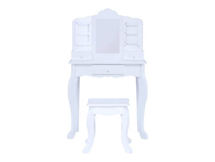 Ensemble coiffeuse et chaise enfant Teamson Kids blanc 62 X 30 X 100