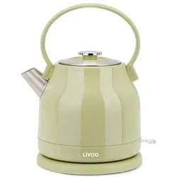 Livoo Retro Wasserkocher, Wasserkocher, Grün