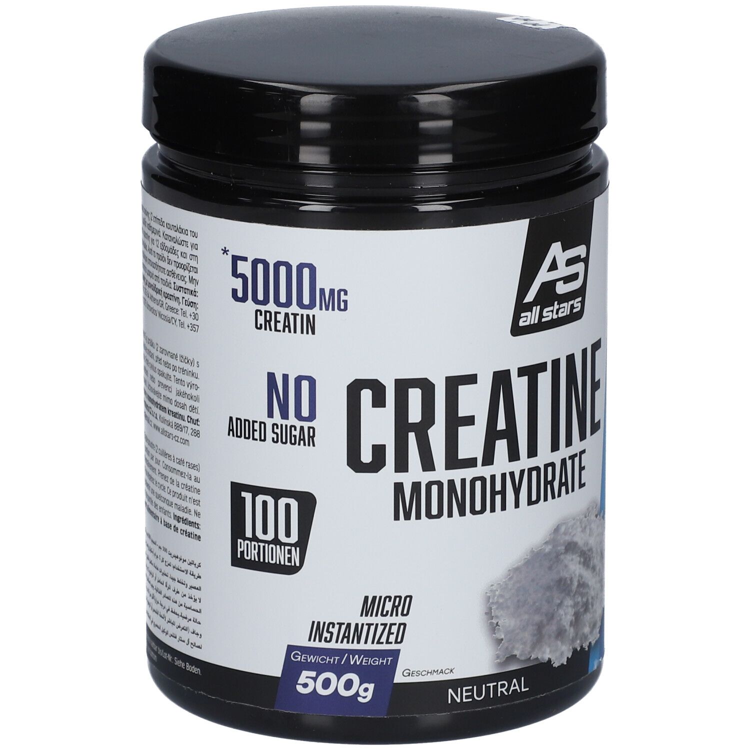 All Stars Creatin Powder 500 g Pulver