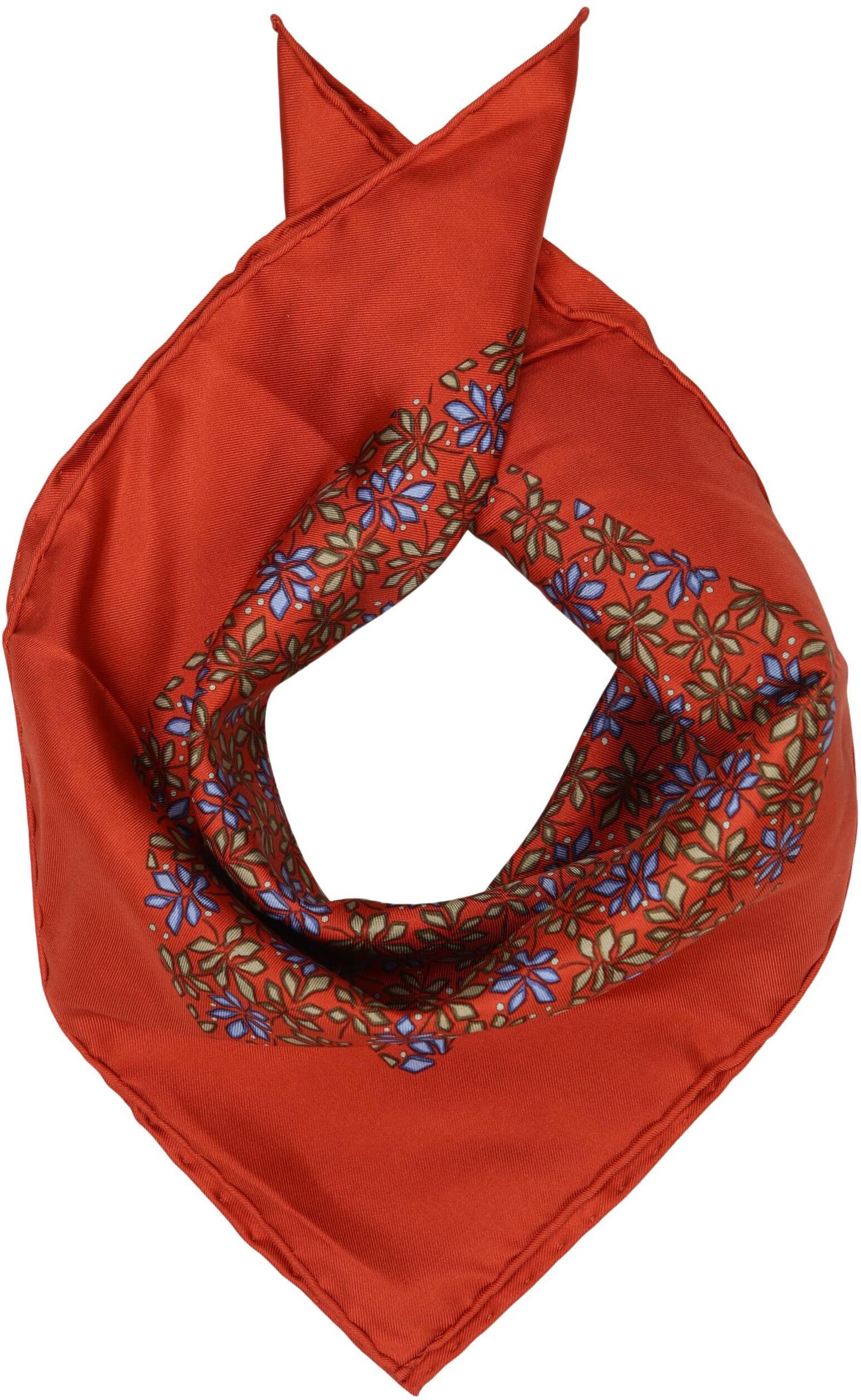 Hermès Damen Schal oder Tuch, Rot, Seide - Second Hand