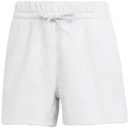 adidas Essentials S Logo Feel Cozy kurze Hose Damen - lgreyh/whit