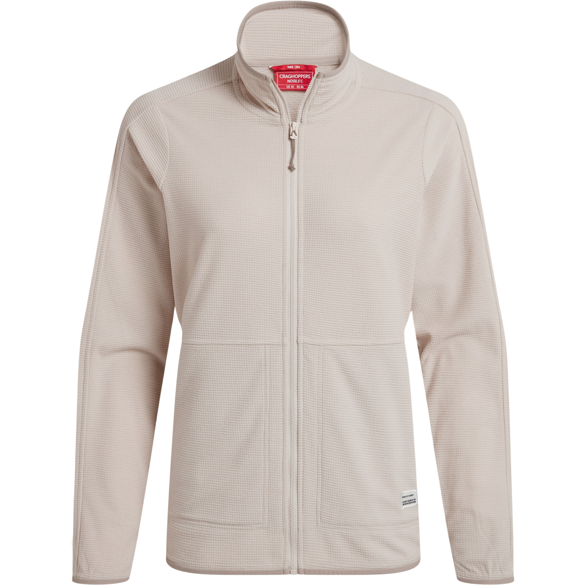 Craghoppers Nosilife Anya II Damen Fleecejacke beige Größe XL Camping Hautfreundlich