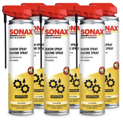 Sonax 6x 400ml SilikonSpray m. EasySpray [Hersteller-Nr. 03483000]