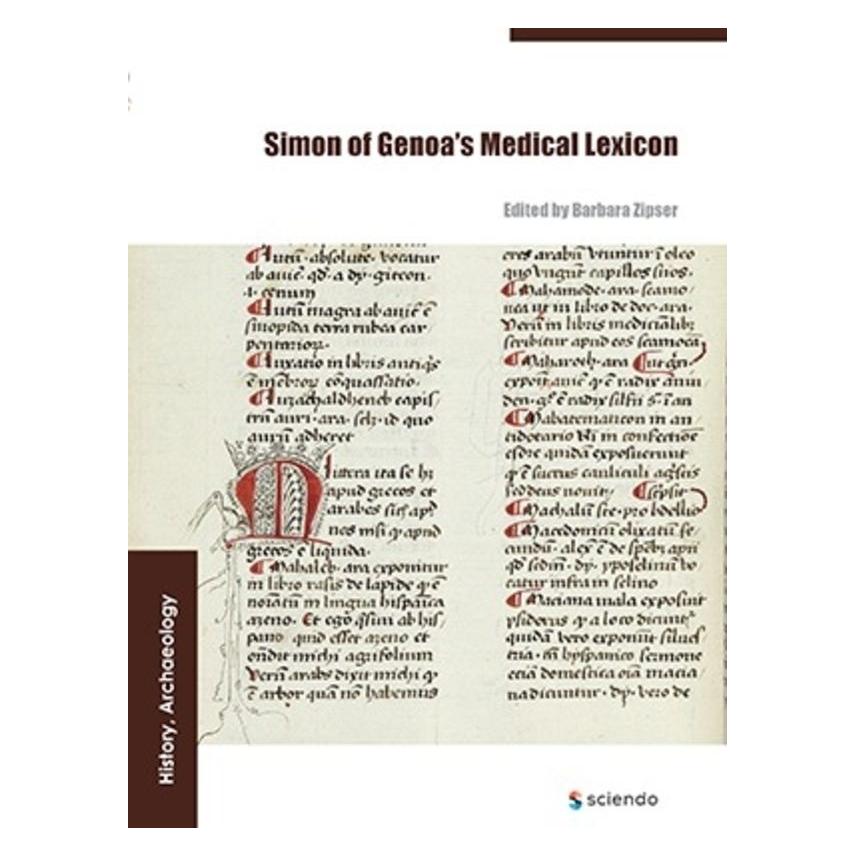De Gruyter Simon of Genoa's Medical Lexicon (Englisch, Hardcover, Barbara Zipser) (71870323)