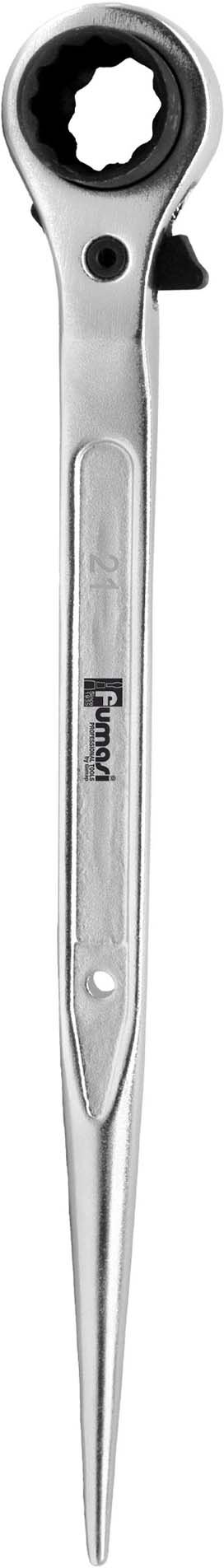 Fumasi CHIAVE PER PONTEGGI  21/22 mm A CRICCHETTO