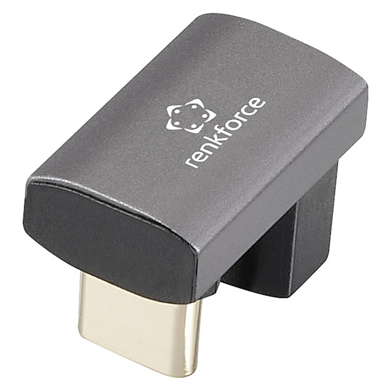 Renkforce USB4, USB-C Adapter (1x USB-C Stecker - 1x USB-C Buchse) RF-380267 (USB-C, USB-C) (RF-3802674)