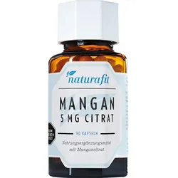 Naturafit Mangan 5mg Citrat 90 ST