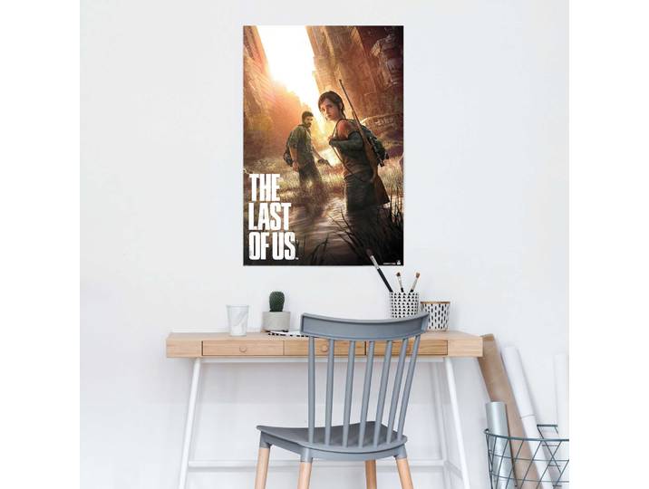Affiche Playstation The Last Of Us Papier Marron 61 x 92 x 0cm